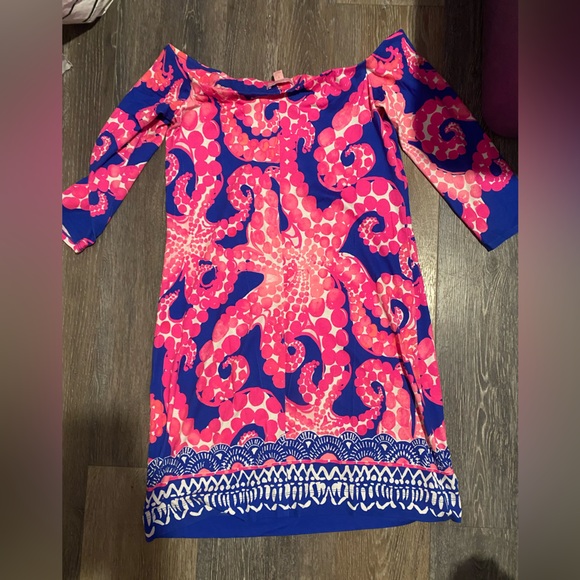 Lilly Pulitzer octopus dress. Size S. Perfect condition. - Picture 2 of 3